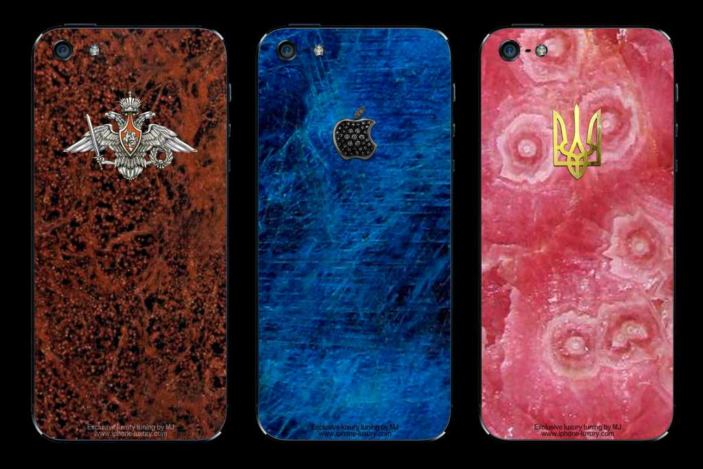 APPLE iPHONE 5 STONE EDITION - HANDMADE CASE & TUNING by MJ