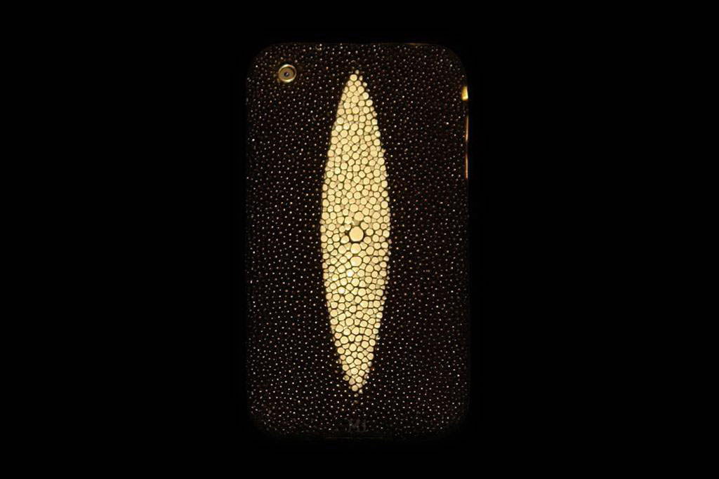 Apple iPhone 3G Gold Leather Stingray 999 MJ Edition