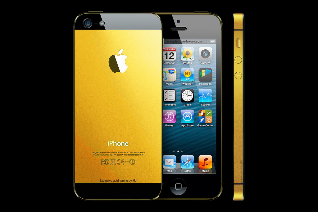 APPLE IPHONE 5 GOLD EDITION by MJ
